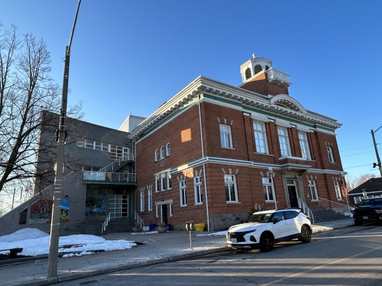 Clarington Municipal Office, featuring a robust and traditional architecture with a brick exterior, representing the governance and administrative services of Clarington, Ontario.
